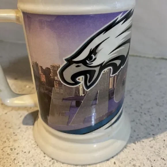 NFL Philadelphia Eagles Football Beer Stein Mug - Team Reflections - Picture 4 of 8